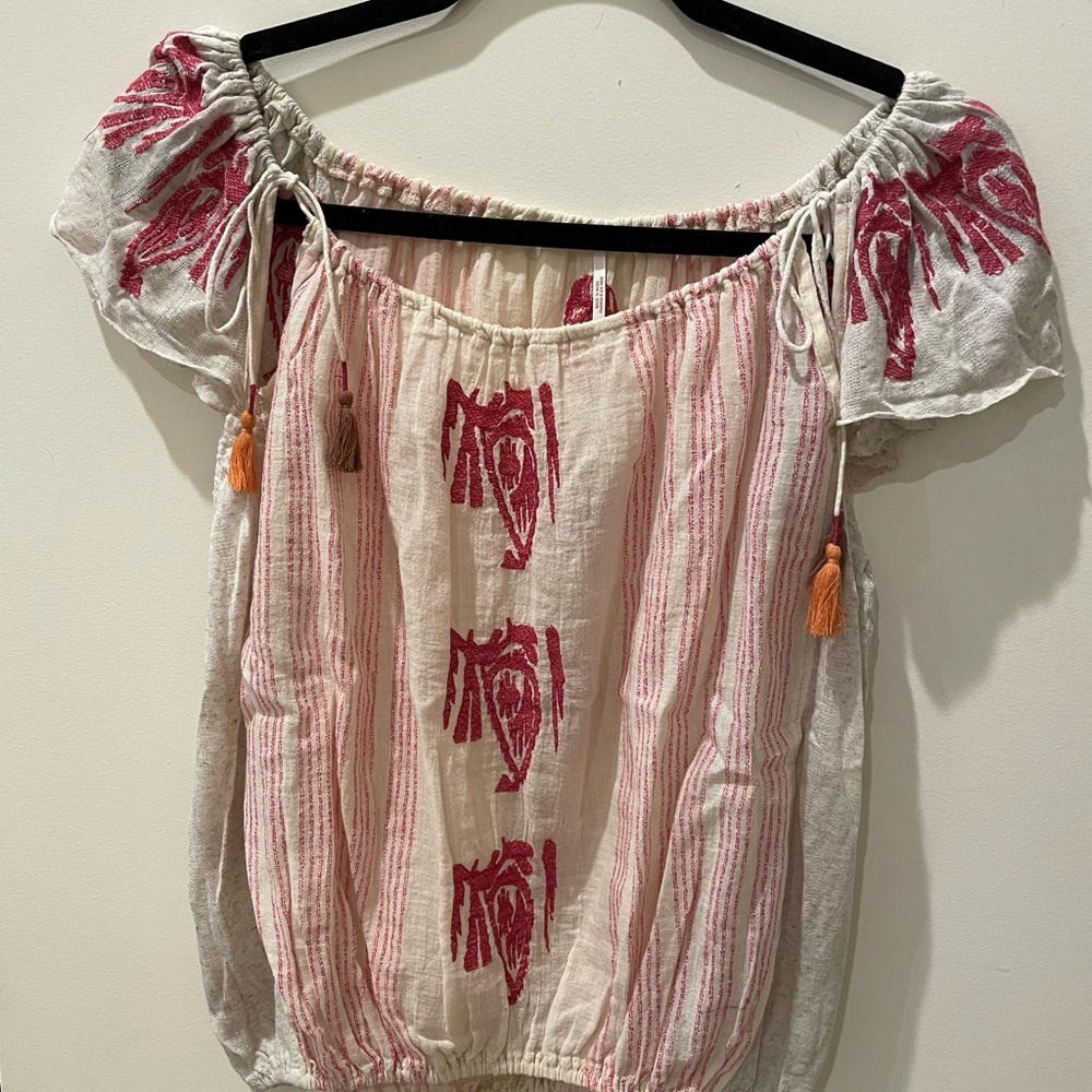 Free People Pukka Peasant Top in small